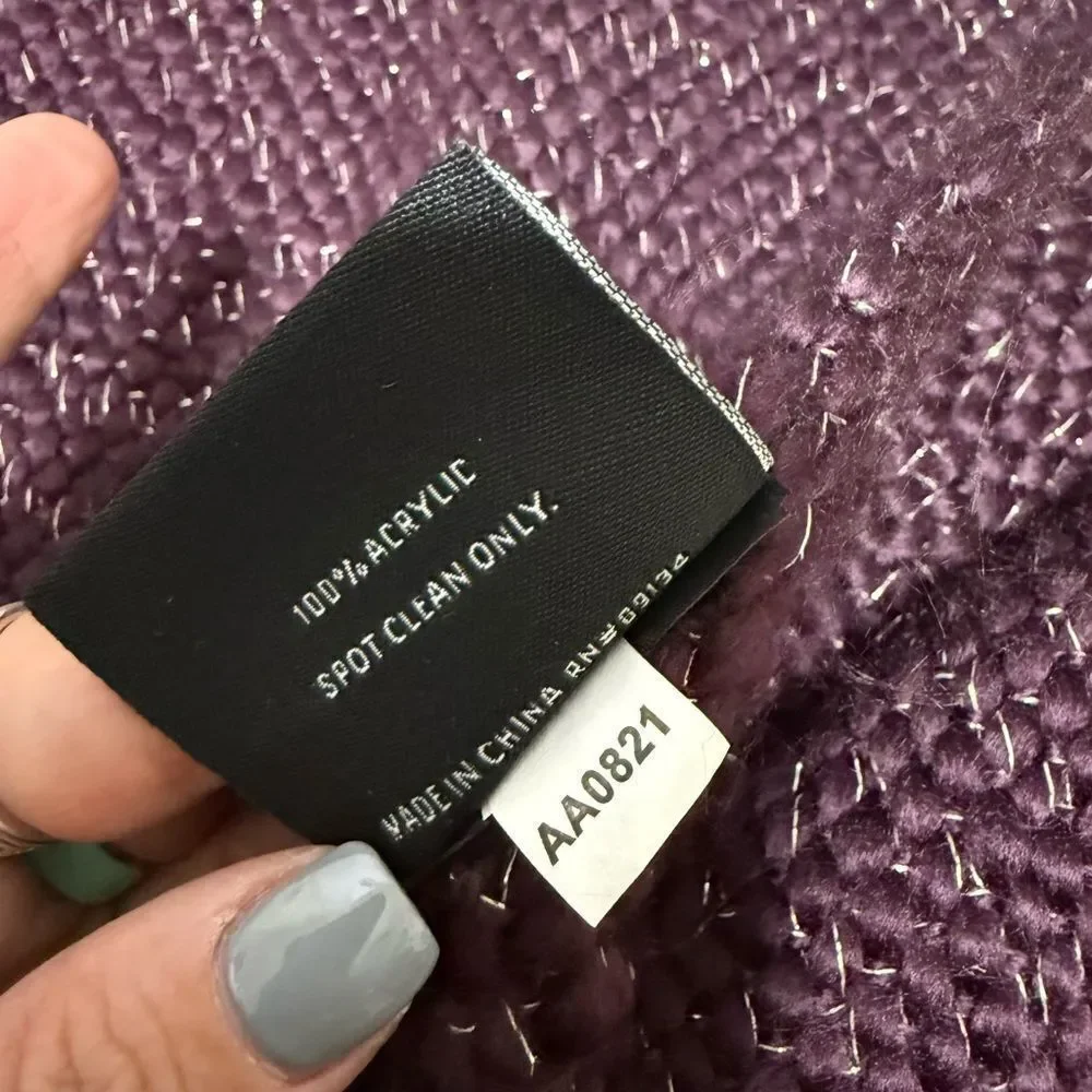 Badgley Mischka Home Fringe Throw 50